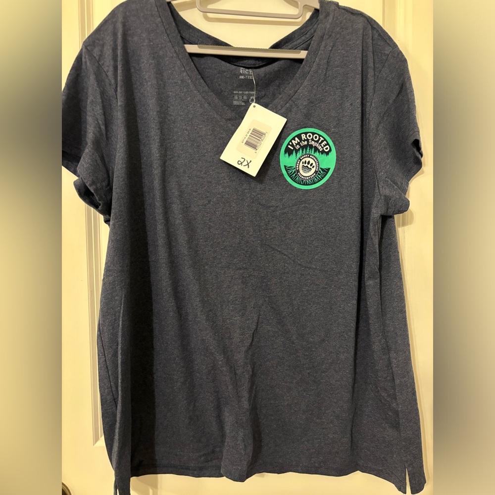 Smoky Mountains Tshirt, 2X NWT, plus size